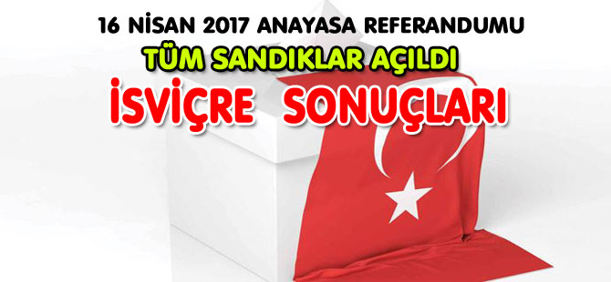 İSVİÇRE'DE SEÇMENLER REFARANDUMDA "HAYIR" DEDİ