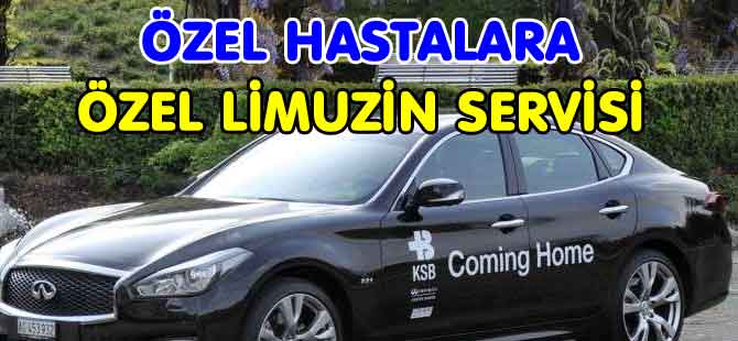 LÜKS LİMUZİN İLE HASTANEDEN EVE GİDİŞ