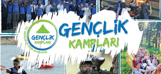 Gençlere Türkiye'de bedava kamp