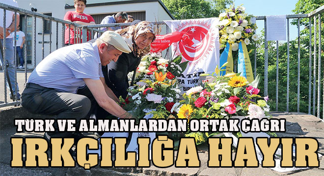 İNSANLIĞA EVET.. IRKÇILIĞA HAYIR