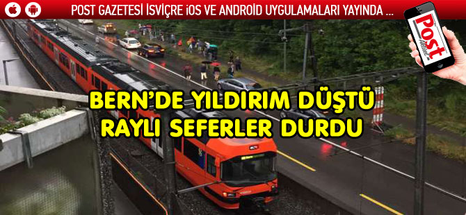 YILDIRIM DÜŞTÜ SEFELER İPTAL OLDU