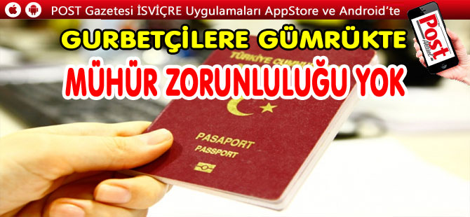 Pasaportla seyahat edenlere yeni imkân