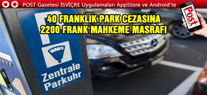 40 FRANKLIK CEZAYA 2200 FRANK MASRAF