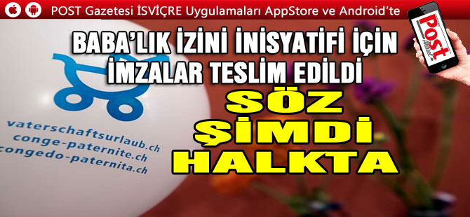 HALK “EVET” DERSE, 4 HAFTA “BABALIK” İZİNİ GELİYOR