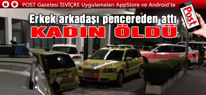 KADIN 6. KATTAN PENCEREDEN DÜŞTÜ VE ÖLDÜ