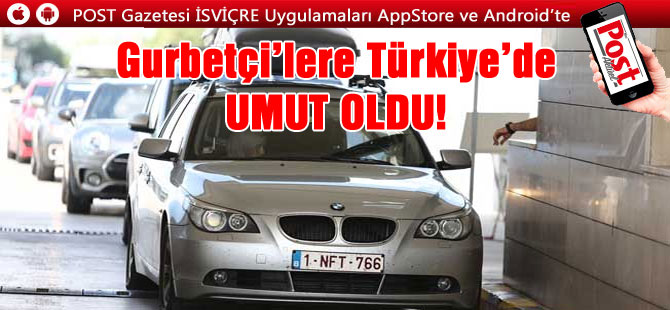 UMUT YİNE GURBETÇİ'LERDE