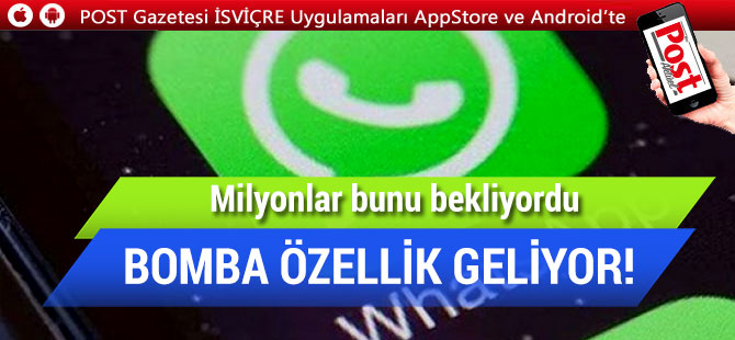 WhatsApp'tan ikisi bir arada özelliği geliyor