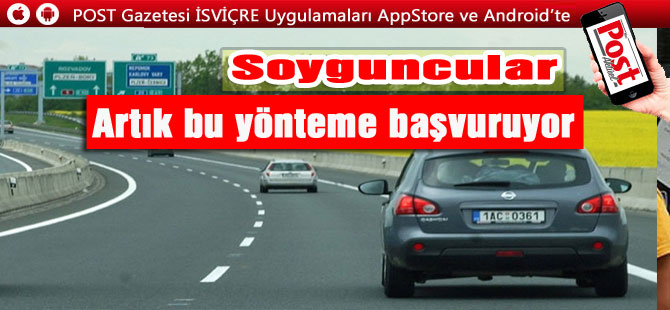 Soyguncular artık bu yönteme başvuruyor