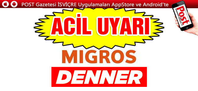 BAG‘ DEN MİGROS VE DENNER’E ACİL UYARI