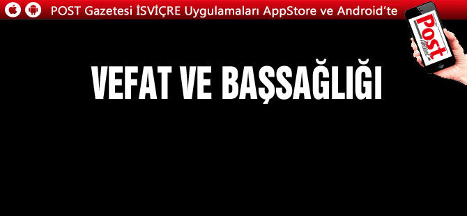 Vefar ve Başsağlığı