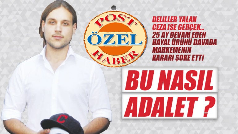 BORA ÇAĞAN’A 3 YIL 6 AY HAPİS CEZASI VERDİLER