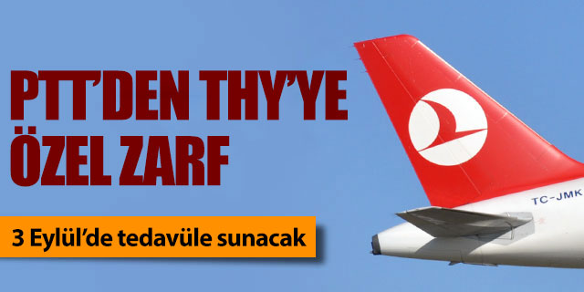 PTT'den "THY İsviçre'deki 50. Yılını Kutluyor" konulu özel gün zarfı