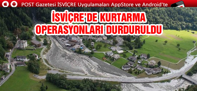 Kayıp 8 kişinin kurtarma operasyonları durduruldu