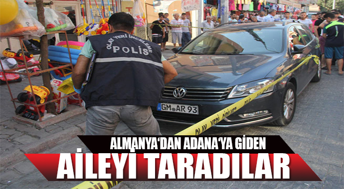 TATİLE GİDEN AİLEYİ TARADILAR: 1 ÖLÜ 5 YARALI