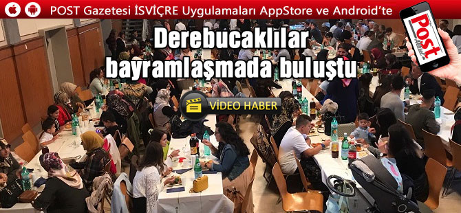 Derebucaklılar Bayramda Buluştu