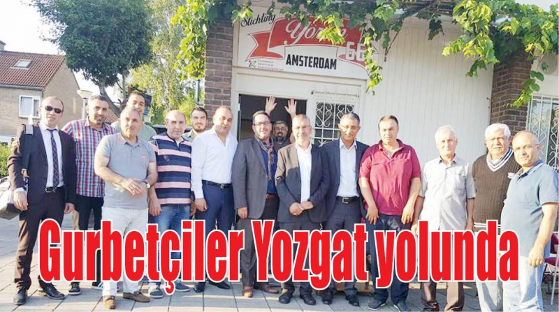 Gurbetçiler Yozgat yolunda