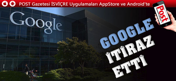 Google’dan rekor para cezasına itiraz