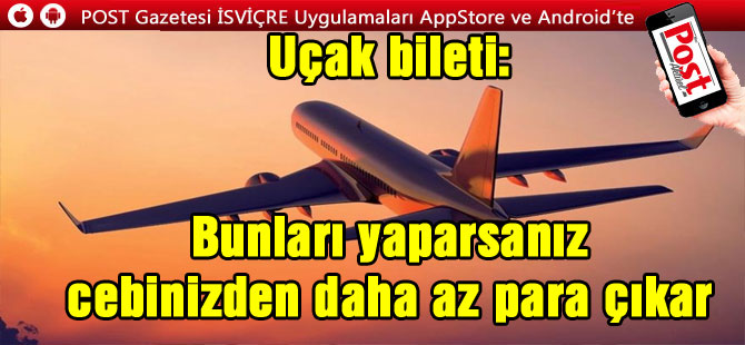 Ucuz uçak bileti almanın püf noktaları