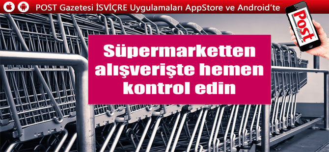 Süpermarketten alışveriş yapanlar dikkat