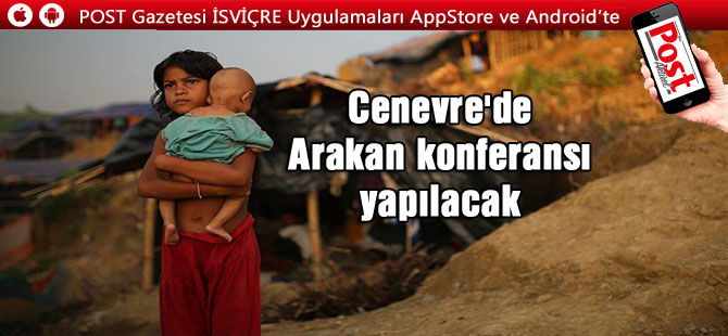 Cenevre'de Arakan konferansı yapılacak