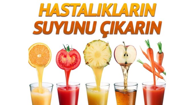 Hastalıkların suyunu çıkarın!