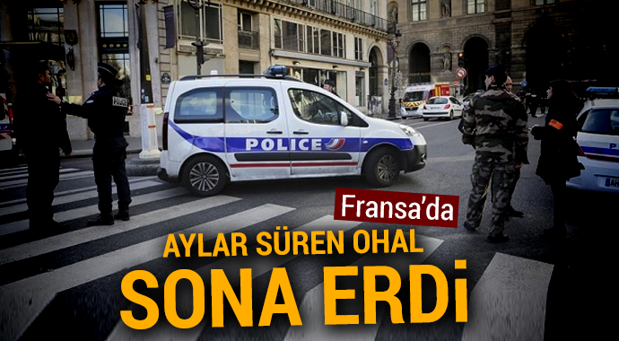 Fransa’da 719 gün süren OHAL kalktı