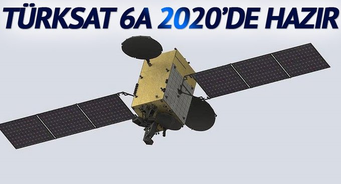 Türksat 6A 2020'de hazır olacak