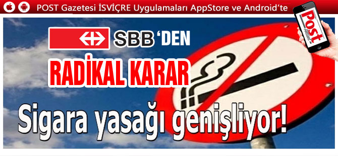 İSVİÇRE GENELİNDE SİGARA YASAĞI GELİYOR