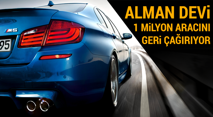 Alman otomotiv devi 1 milyon aracını geri çağırıyor