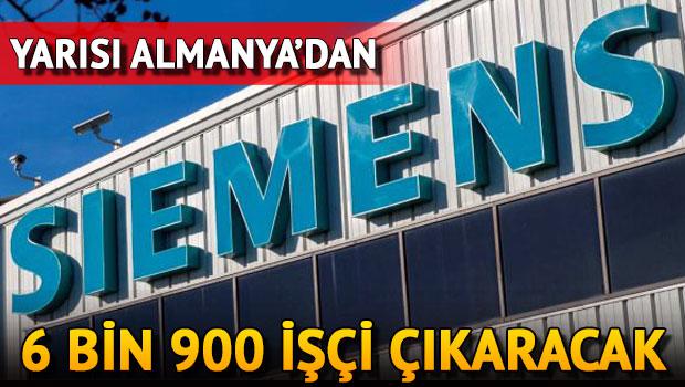 Siemens 6 bin 900 işçiyi çıkaracak