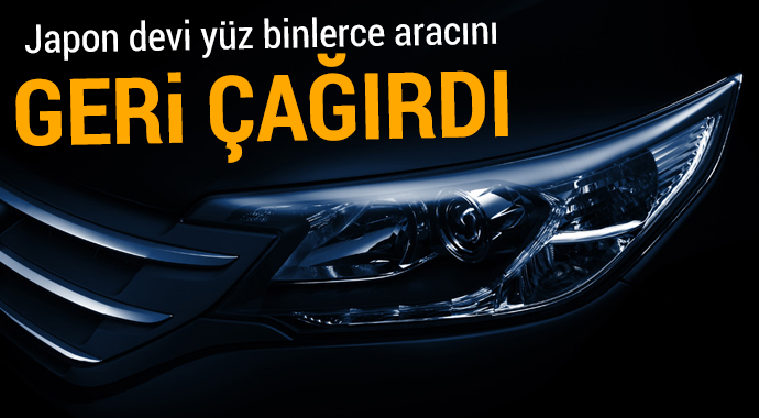 Honda 900 bin aracını geri çağıyor