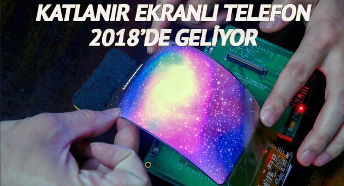 Doogee, 2018'de bükülebilir ekranlı telefon çıkaracak