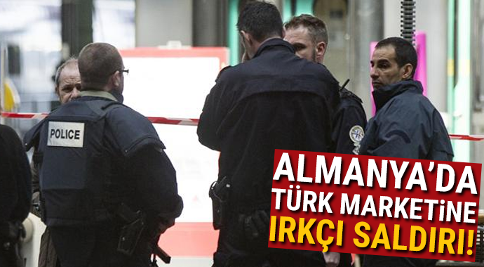 Almanya’da Türk marketine silahlı saldırı: 2 yaralı