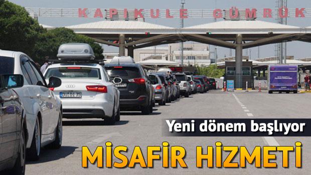 Kapıkule’de yolcular misafir gibi ağırlanacak