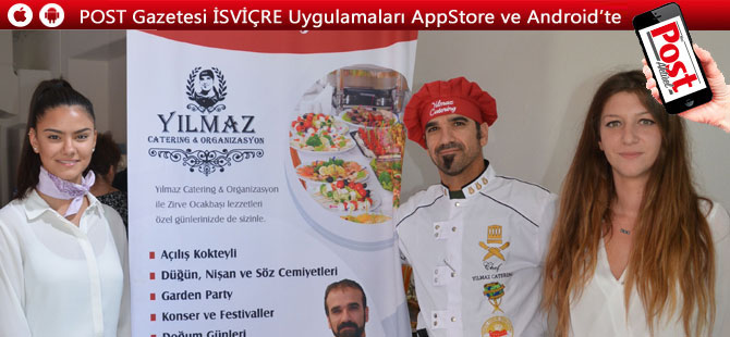 Damak tadında zirve'nin adı Yılmaz Catering