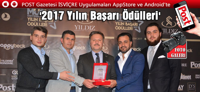 MÜSİAD İsviçre '2017 Yılın Başarı Ödülleri' / FOTO GALERİ