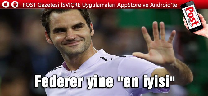 İsviçre'de Roger Federer ve Wendy Holdener Yılın Sporcuları