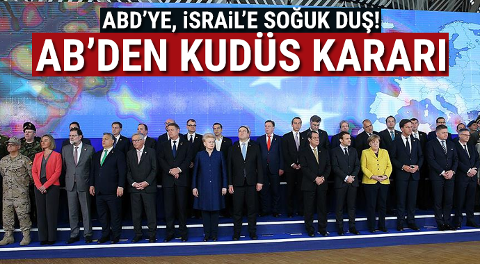 AB liderlerinden Kudüs kararı