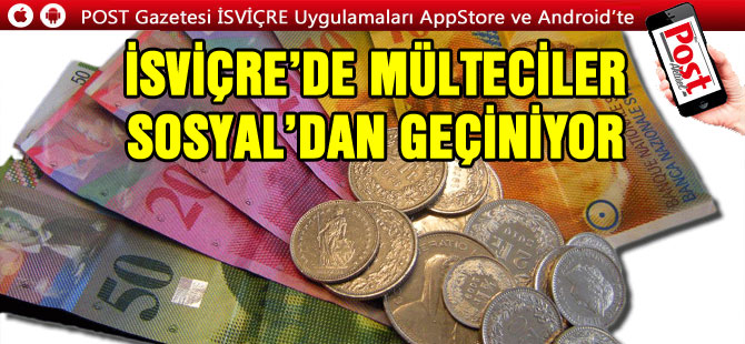 İSVİÇRE’DE 10 MÜLTECİ’DEN 9’U SOSYAL YARDIM ALIYOR