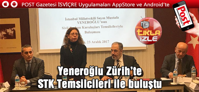 STK TEMSİLCİLERİ YENEROĞLUNA SORUNLARI İLETTİLER