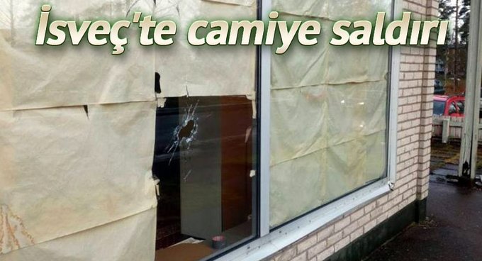 İsveç'te camiye saldırı