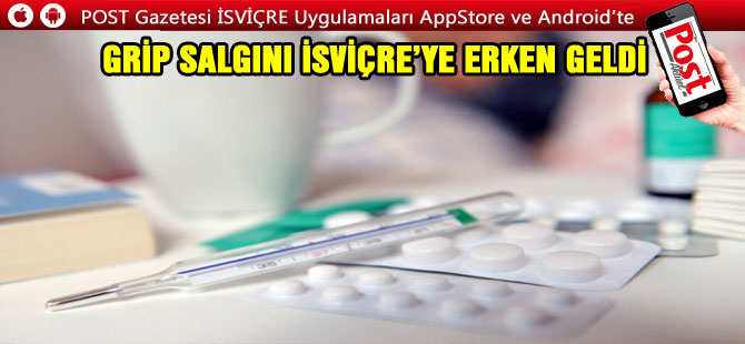 İsviçre’de grip salgını başladı!