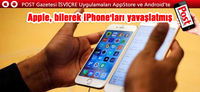 Apple, iPhone'ları yavaşlattığından dolayı özür diledi