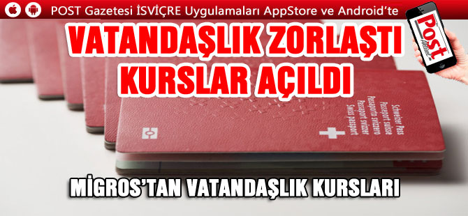 VATANDAŞLIK ZORLAŞTI KURSLAR AÇILDI