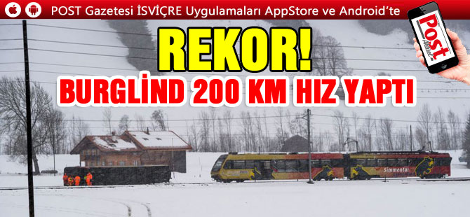 REKOR! BURGLİND 200 KM HIZ YAPTI