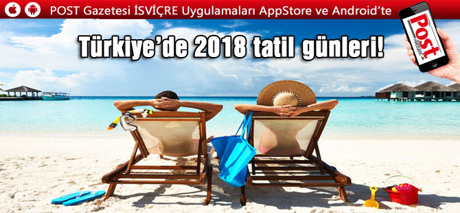 Türkiye’de resmi tatil ve bayram günleri