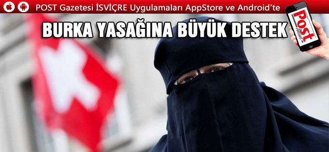 İsviçrelilerin yüzde 76'sı 'burka'ya karşı