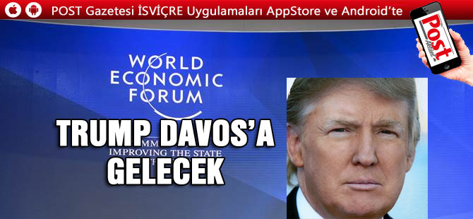 ABD Başkanı Donald Trump İsviçre'ye geliyor