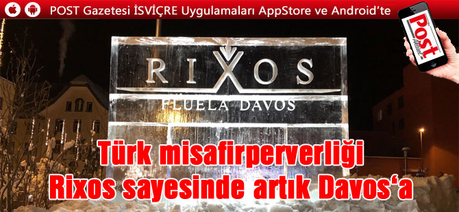 Davos'ta Rixos sezonu açtı