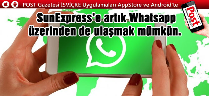 Yolculara whatsapp üzerinden hizmet